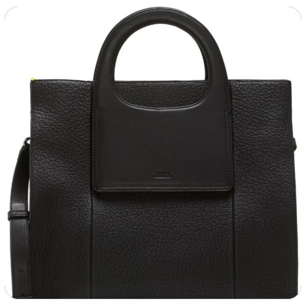 Vince Camuto BECK Small Leather Tote Bag - Black
